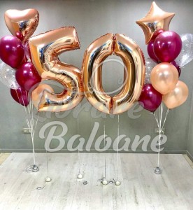 Набор воздушных шаров на 50 лет (LB-12018)