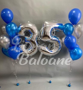 Элегантный набор воздушных шаров для 35-летия (LB-11022)