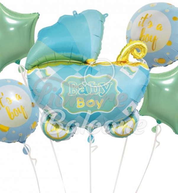 Гелиевые шары_Новорожденный (LB-14010)