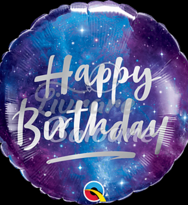 Гелиевый шар с днем ​​рождения (LB-15005)