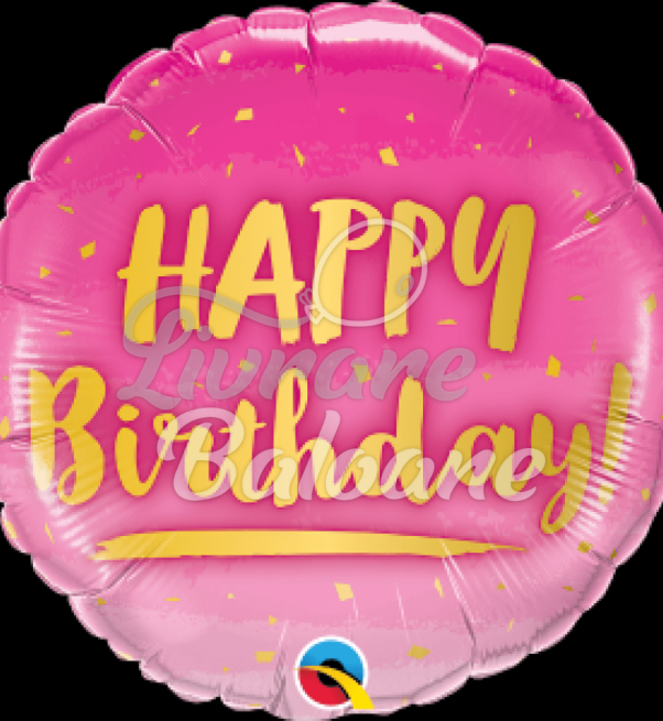 Balon cu Heliu Happy Birthday (LB-15008)