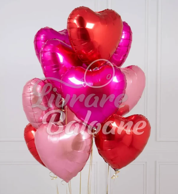 Buchet Baloane cu Heliu (LB-16001)