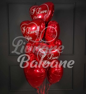 Baloane Inimi Folii cu Heliu (LB-16038)