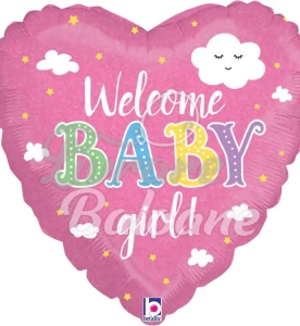 Гелиевый шар_Добро пожаловать малышка (LB-14029)
