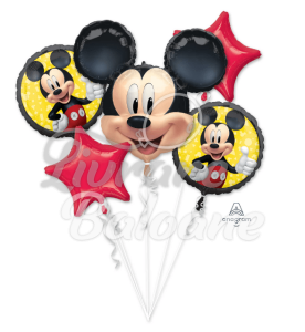 5 Baloane cu Heliu_Mickey Mouse