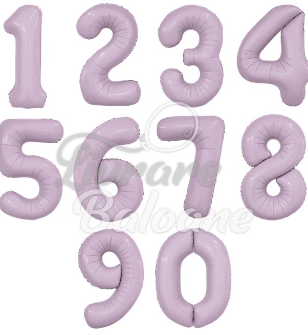 Baloane cu Heliu Cifre "Orhideea"