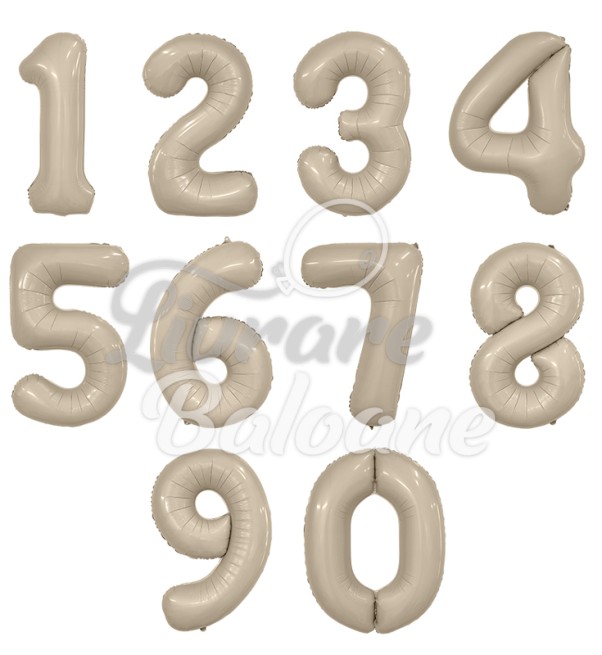 Baloane cu Heliu Cifre "Cremǎ Misticǎ"