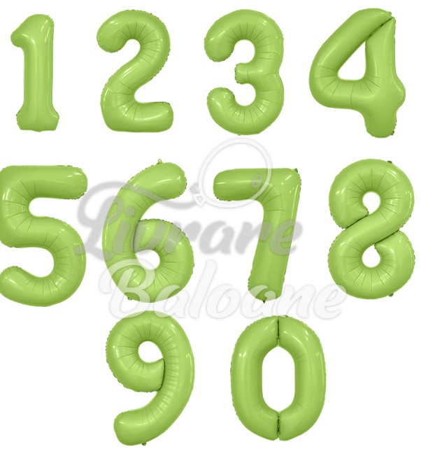 Baloane cu Heliu Cifre "Fistic Mistic"