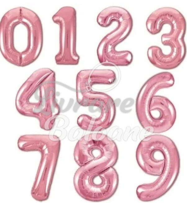 Baloane cu Heliu Cifre "Flamingo"