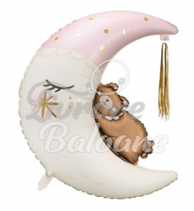 Гелиевый шар_Медведь на Луне (LB-14036)
