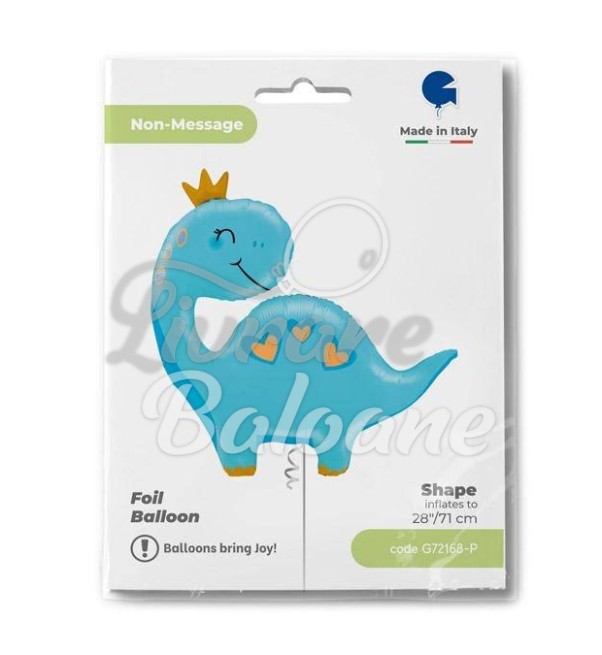 Balon cu Heliu_BLUE DINO