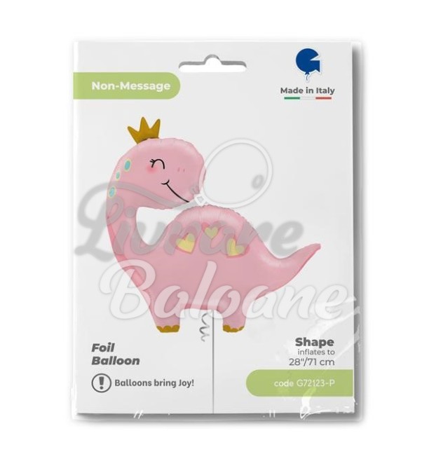Balon cu Heliu_Pink Dino