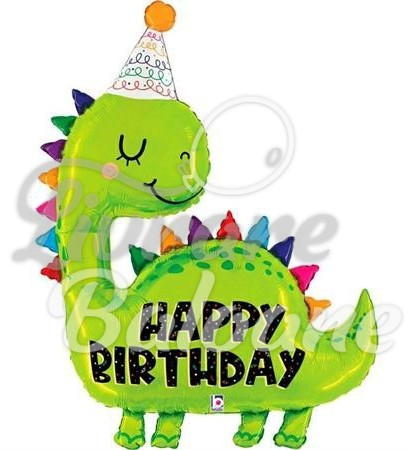 Balon cu Heliu_DINO VERDE