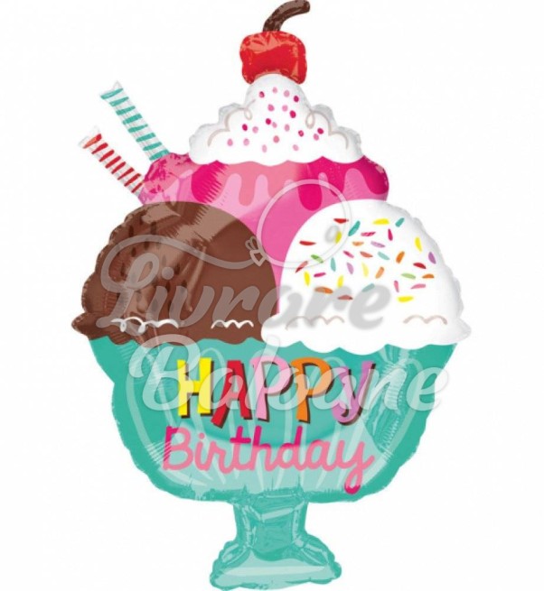 Balon cu Heliu_ÎNGHEȚATĂ