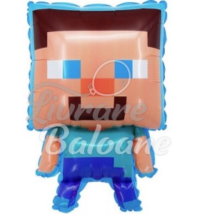 Воздушный шар с гелием_МАЙНКРАФТ 66 см