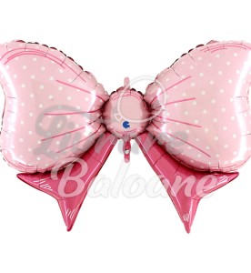 Гелиевый шар_Розовый бант (LB-14040)