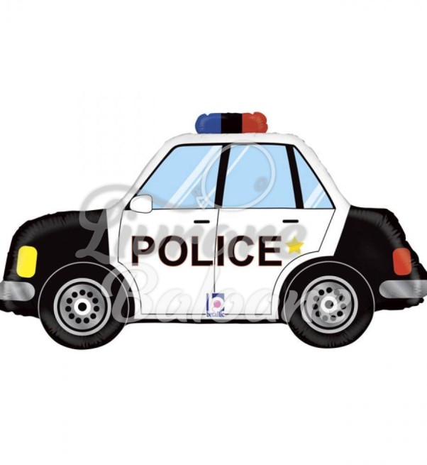 Balon cu heliu_Mașină de poliție 86 cm