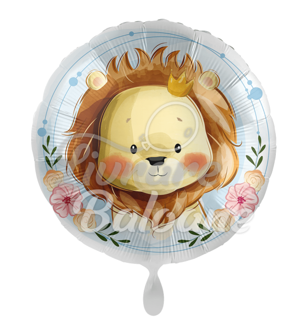 Balon cu Heliu_Leu drăguț 43 cm