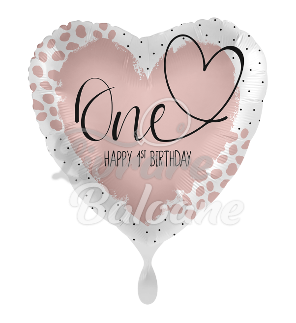 ONE * HAPPY 1 BIRTHDAY * 43 cm, Anagram