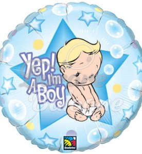 Balon cu Heliu_Da Sunt Băiat (LB-14043)