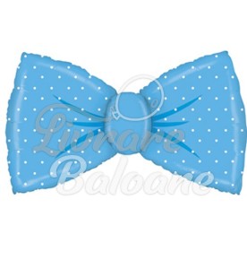 Balon Figurină cu Heliu_Papion Albastru_Băiat (LB-14046)