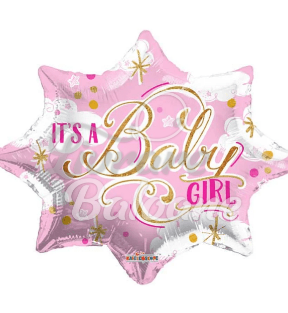 Гелиевый шар_Новорожденная девочка (LB-14050)