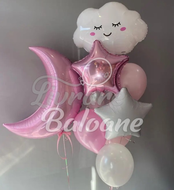 Гелиевые шары_Новорожденная_ДЕВОЧКА (LB-14056)