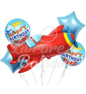 Set AVION AIRPLANE HAPPY BIRTHDAY (LB-19039)