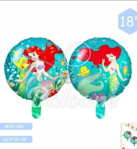 Balon cu Heliu DISNEY PRINCESSES ARIEL