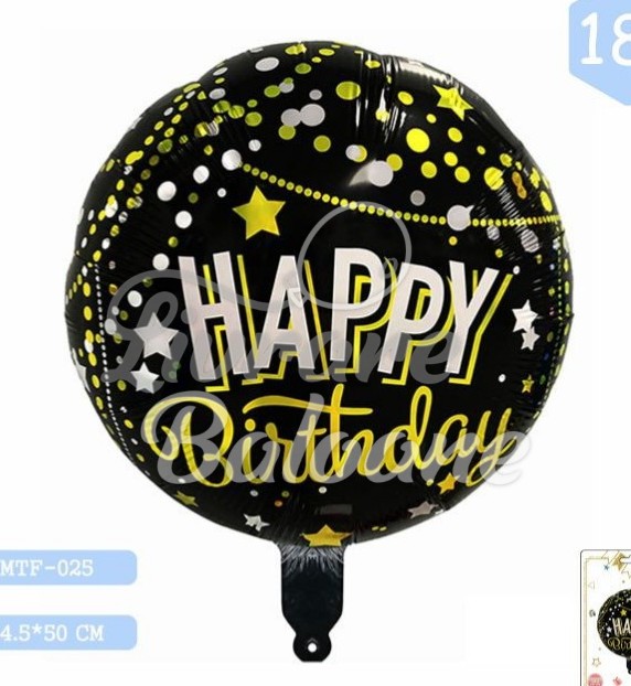Balon Folie cu Heliu HAPPY BIRTHDAY (LB-15058)