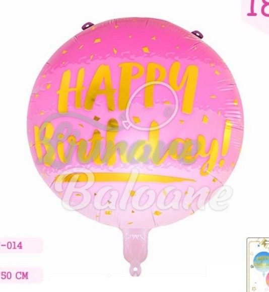 Balon Folie cu Heliu HAPPY BIRTHDAY (LB-15060)
