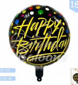 Balon cu Heliu Folie HAPPY BIRTHDAY (LB-15061)