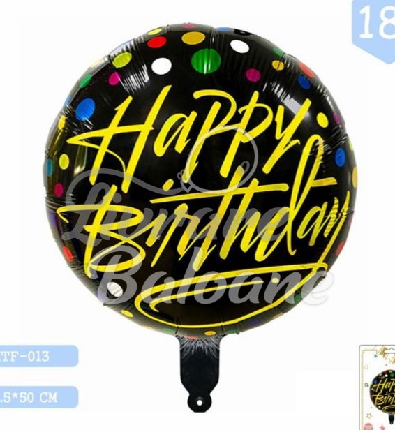 Balon cu Heliu Folie HAPPY BIRTHDAY (LB-15061)