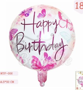 Balon cu Heliu Folie HAPPY BIRTHDAY (LB-15063)