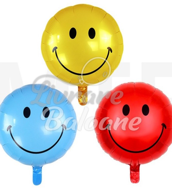 Balon Folie cu Heliu SMILEY FACE