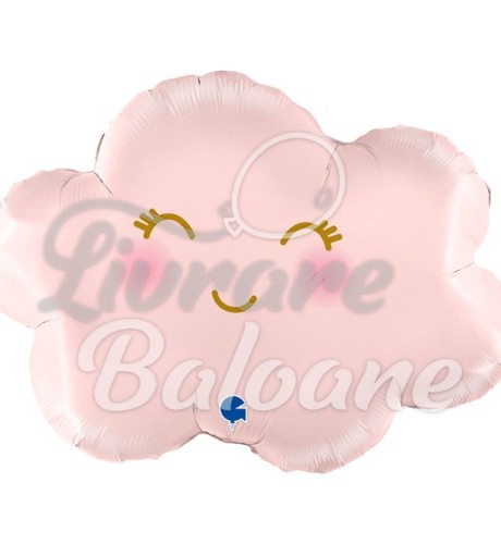 Balon cu Heliu_Nor Albastru Pastel