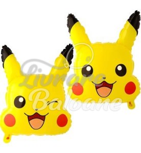 Гелиевый шар_POKEMON_PIKACHU Голова 74 см