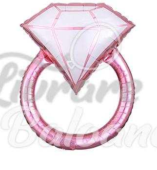 Balon cu Heliu_VERIGHETĂ ROZ