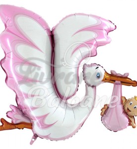 Balon cu Heliu_BARZĂ ROZ (LB-14065)