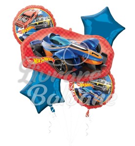 5 Baloane cu Heliu_Maşinǎ cu Roți Fierbinți
