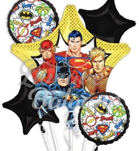 5 гелиевых шариков_МСТИТЕЛИ_Лига Справедливости