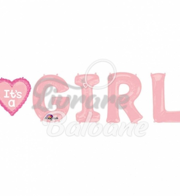 Litere cu Heliu_It's a GIRL (LB-14069)