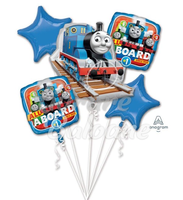 Buchet din 5 Baloane Folii THOMAS