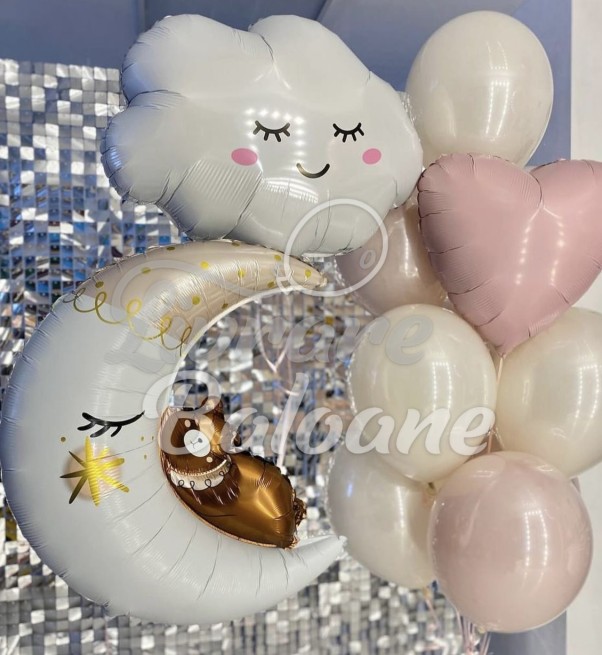 Гелиевые шары_ВЫПИСКА_Новорожденная_ДЕВОЧКА (LB-14073)