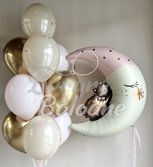 Baloane pentru Externare_Nou Născut FETIȚĂ (LB-14076)