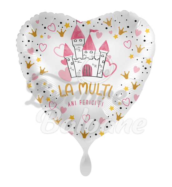 Balon cu Heliu "La multi ani Fericiti"