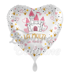 Balon cu Heliu "La multi ani Fericiti"