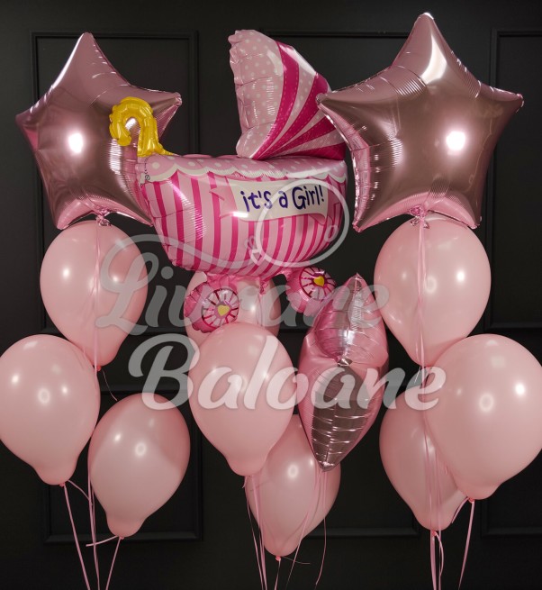 Set Baloane cu Heliu_Fetiță (LB-14089)