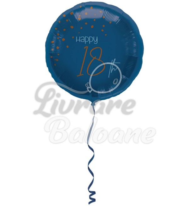 Balon cu Heliu_Happy 18 th (LB-15079)