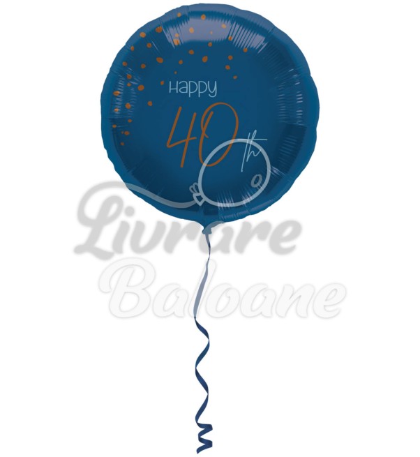 Balon cu Heliu_Happy 40 th (LB-15085)